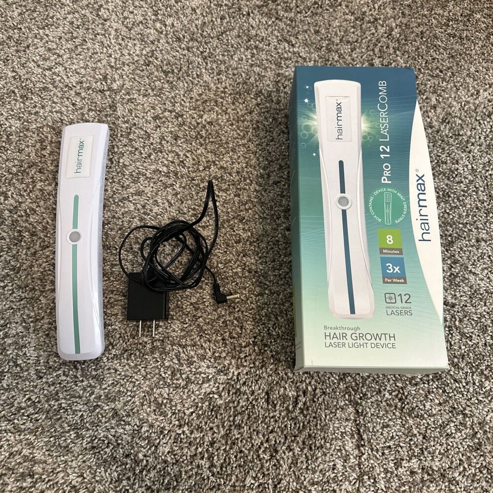 HairMax Professional 12 LaserComb Hair Growth Laser Light Device